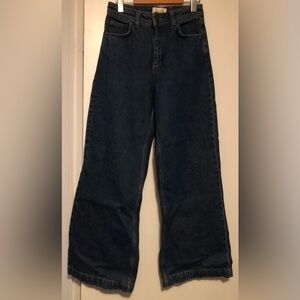 NWOT GRACE & MILA Classic Blue Wide-Leg Jeans